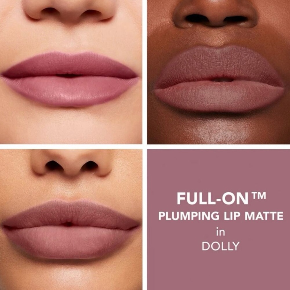 BUXOM Full-on Plumping Lip Matte in Dolly NIB